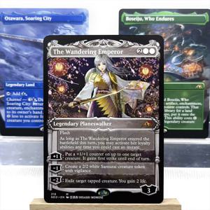 NEO DMR HOLO5-Ⅰ02 Tcg 카드 프록시 마법의 보세이주, 방황하는 황제 오타와라를 견디는 사람, 급상승하는 도시 바움이 모인다