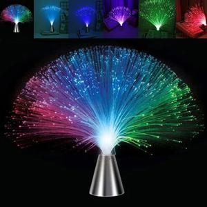 LED 광섬유 램프 휴일 웨딩 센터 피스에 대 한 여러 가지 빛깔의 스타 스카이 라이트 광섬유 LED 야간 조명 장식 램프