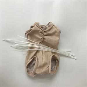 18-24인치 풀 림 천 몸체 리본 베이비 인형 액세서리 리본 베이비 인형 천 몸체