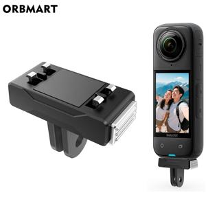 Insta360 X5용 ORBMART 퀵 릴리스 마운트, Insta 360 Ace Pro 1 2 액세서리용 알루미늄 마그네틱 어댑터 베이스