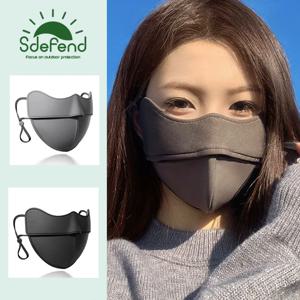 3D 소프트 본 서포트 페이스 마스크 양털 따뜻한 방풍 방진 세탁 가능한 야외 마스크