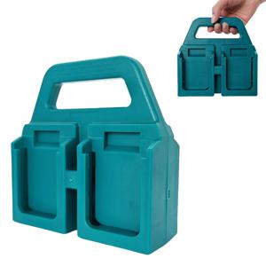 1PC 배터리 보관 랙 배터리 마운트 홀더 휴대용 보관 랙 바구니 브래킷 홀더 마키타 18V 배터리용 (배터리 미포함)