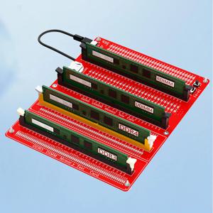 4 in 1 RAM 메모리 테스터 카드 데스크탑 컴퓨터 DDR3 DDR4 DDR5 UDMM DDR5 RDIMM 진단 분석기 (조명 포함)