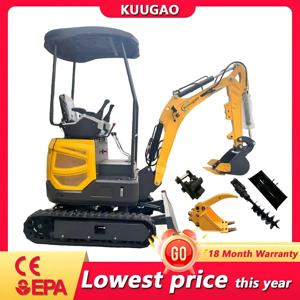 1.8톤 1.5톤 굴삭기 YANMAR 미니 유압 굴삭기 미니 포크레인 무료 배송 굴착기 소형 굴삭기 맞춤 제작