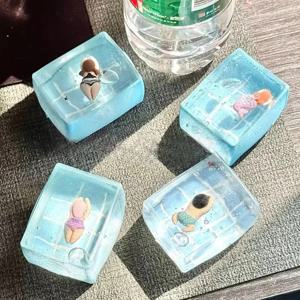 1pc 수영장 스퀴즈 장난감 말토스 스트레스 릴리프 느린 리바운드 피젯 장난감 모찌 스퀴시 스트레스 해소 장난감 안티 스트레스