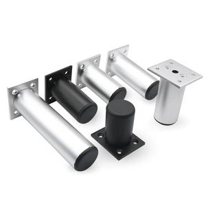 4개 알루미늄 가구 다리 캐비닛 받침대 DIY 두께 조절 가능 6-15CM TV 캐비닛 지지대 욕실 캐비닛 발