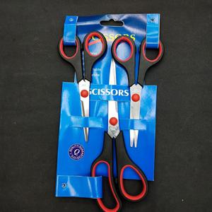 3pcs 스테인레스 스틸 바느질 재단사 가정용 사무실 문구 가위 직물 절단용 가위 자수 바느질 작업용 가위