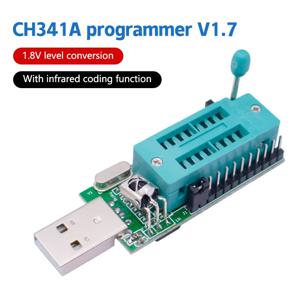 XZG CH341A 프로그래머 V1.7 1.8V 레벨 시프트 W25Q64FW W25Q128FW Gd25LQ64 1/3/5개