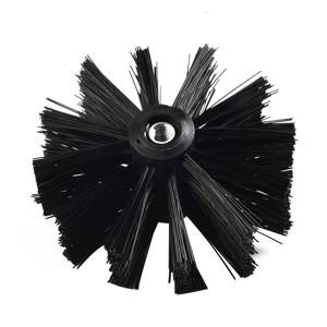 100mm /150mm 굴뚝 브러시 로터리 굴뚝 브러시 나일론 건조기 벤트 청소 브러시 ​​굴뚝 먼지 제거제 가정용 청소 도구