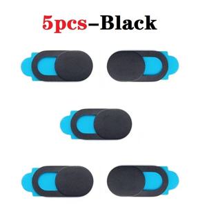 1/5/10/20PCs 초박형 슬라이드 카메라 커버 웹캠 개인 정보 보호 셔터 슬라이더 노트북 전화 태블릿용 스파이 방지 렌즈 커버