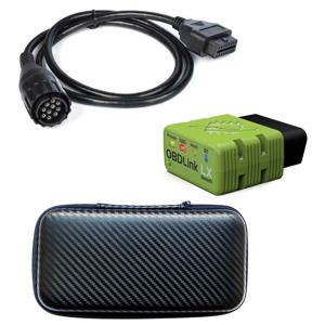BMW 모토라데 모토스캔 플러스 10 핀 자전거 케이블, 가방 포함, OBDLink LX 블루투스 OBD2