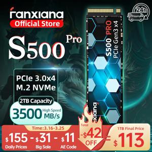판샹 S500 프로 M.2 SSD 하드 디스크 1TB 2TB 3500MB/s NVMe M2 SSD 512GB PCIe 3.0 내장형 솔리드 스테이트 드라이브 노트북 데스크탑 PC용