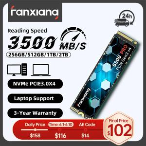 판샹 S500 프로 M.2 SSD NVMe 256GB 512GB 1TB 2TB SSD M.2 2280 PCIe3.0 SSD 내장형 솔리드 스테이트 드라이브 디스크 (노트북/데스크탑용)