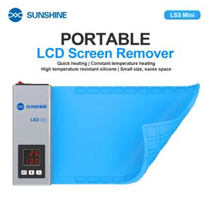 SUNSHINE LS3-Mini LCD 화면 분리기 가열 테이블 분리 패드, 휴대폰 및 태블릿 수리 화면 분해 도구