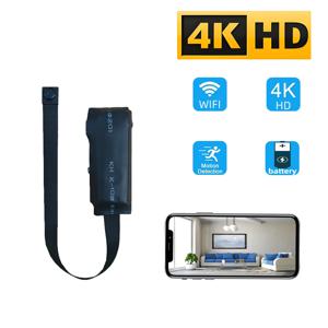 원격 보기, 동작 감지, DIY 홈 보모 스타일 카메라를 지원하는 새로 개선된 4K HD 미니 WiFi 카메라