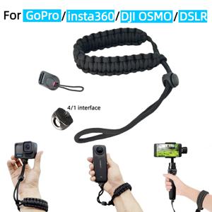 손목 스트랩 분실 방지 1/4 나사형 DSLR GO PRO Hero 13 12 11 10 DJI OSMO Action 5 4 Insta360 X5 액세서리