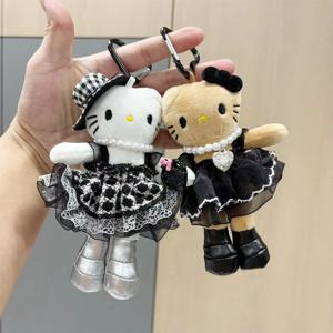 인기 판매 헬로키티 만화 캐릭터 키체인 패셔너블 다용도 의류 가방 DIY 장식 펜던트