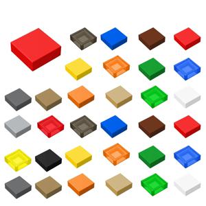 50pcs 3070 부드러운 1x1 벽돌 빌딩 블록 어린이를위한 장난감 호환 교육용 하이테크 선물 DIY MOC 조립