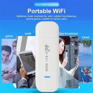 4G LTE 무선 USB 동글 150Mbps 모바일 광대역 모뎀 스틱 4G SIM 카드 홈 오피스용 핫스팟 라우터 무선 WiFi 어댑터