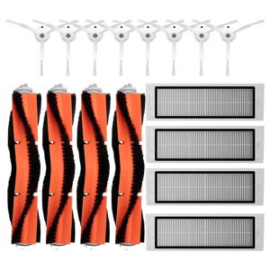 Xiaomi MI Robot 2 Roborock S50 S51 T4 P5 T6 T7 PRO S5 Max 진공 청소기 부품 SDJQR01RR SDJQR02RR 용 HEPA 필터 메인 브러시
