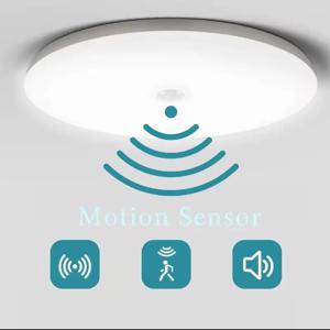 센서와 Led 천장 조명 110v 220v 인체 센서 램프 30W 모션 센서 천장 램프 입구 발코니 복도 계단