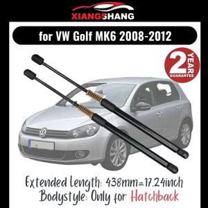폭스바겐 골프 MK6 해치백 2008-2012 자동 개폐 트렁크 스트럿, 스프링 부트 스트럿 포함 자동 개방 가스 리프트 서포트