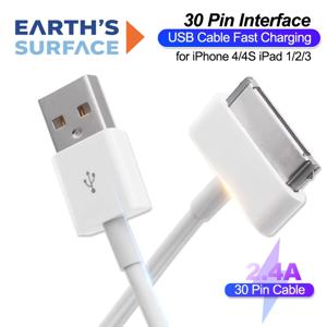 30핀 USB 케이블 아이폰 4S 4 3GS 3G 아이패드 1 2 3 아이팟 나노 아이터치용 고속 충전 30핀 충전 어댑터 데이터 동기화 케이블