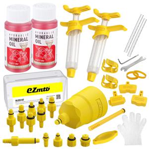Shimano 유압 브레이크 용 브레이크 블리드 키트, 브레이크 유체 변경 유압 키트, 1-3Pcs 60ml 브레이크 유체 미네랄 오일 포함