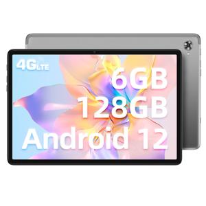 Teclast P40HD 태블릿 10.1인치 2K 디스플레이 Unisoc T606 8코어 6GB RAM 128GB 저장공간 6000mAh 배터리 안드로이드 12 태블릿 4G LTE