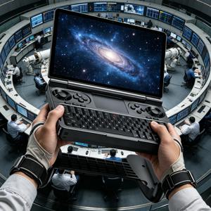 사바지 몬스터 GPD WIN 미니 핸드헬드 게임패드 태블릿 7인치 AMD AI 9 HX 370 프로세서 32GB 램 2TB PCIE4.0 포켓 미니 노트북