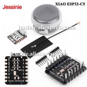 10Pcs/1pc Seeed Studio XIAO ESP32-C5 ESP32C5 2.4G/5GHz Wi-Fi 6 블루투스 호환 BLE 5.0 Zigbee 스레드 개발 보드 모듈
