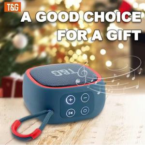 T&G 야외 자전거 타기 TG659 휴대용 블루투스 스피커 무선 미니베이스 FM 라디오 사운드바 붐박스 방수 스피커