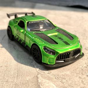 그린 AMG GT50 GTR 합금 다이캐스트 모델카, 1/36 풀백 장난감 레이싱카, 수집용 자동차 장식품, 소년들이 좋아하는 자동차 장난감 선물