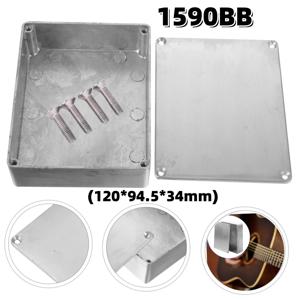 1590BB 120*94.5*34mm 알루미늄 기타 효과 페달 케이스 내구성 인클로저 박스/DIY 페달 박스/악기 부품용