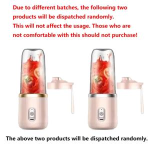 USB 개인용 미니 믹서 컵 휴대용 여행 블렌더 휴대용 싱글/더블 컵 물병용