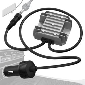 스타링크 미니 12V 부스트 컨버터 12V/24V에서 30V 3.6A 108W 변환 키트 DC 남성 플러그 (스타링크 미니, 트럭, RV용)