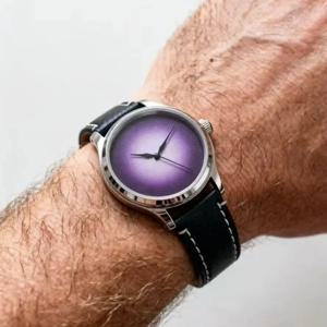 미스테리어스콜드 38mm 정품 남성용 기계식 시계 2824 무브먼트 사파이어 100M 방수 가죽 비즈니스 시계 reloj hombre