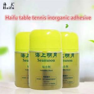 새로운 탁구 라켓 HAIFU SEA MOON 전문 탁구 고무 용해성 본드 부스터/본드 오일/VOC 조정 접착제 100ML