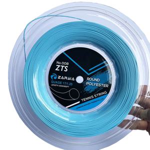 1 빅 릴 ZARSIA 4G 폴리 에스터 테니스 라켓 문자열 1.25MM 내구성 부드러운 라운드 테니스 문자열 ZTS008