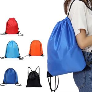 방수 체육관 가방 Drawstring 자루 피트니스 여행 야외 배낭 DIY Daybag 쇼핑 가방 수영 농구 요가 스포츠 가방