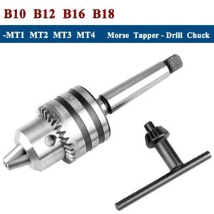 MTA MTB MT1 MT2 MT3 MT4 B10 B12 B16 B18 0.6-6/1-10/1-13/3-16/5-20mm 모스 태퍼 생크 드릴 척 아버 선반 CNC 드릴 머신