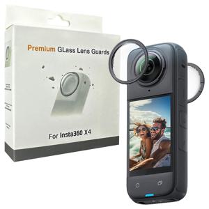 Insta360 X5 X4 Air X3용 프리미엄 유리 렌즈 가드 강화유리 스크래치 방지 렌즈 보호 캡 카메라 액세서리