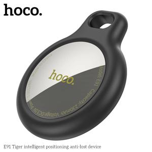 HOCO E91 스마트 에어태그 GPS 포지셔닝 애완동물 분실 방지 장치(아이폰용 케이스 포함) 내 키체인 찾기 어린이 추적기 파인더 로케이터