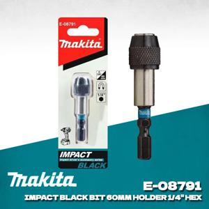 MAKITA E-08791 임팩트 블랙 비트 60MM 홀더 1/4 