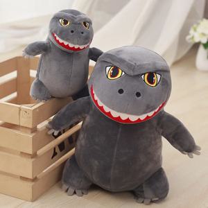 20CM 애니메이션 고질라 Q 버전 플러시 장난감 귀여운 부드러운 봉제 인형 카와이 쿠션 소파 장식 컬렉션 어린이 선물