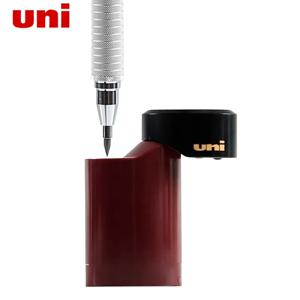 일본 UNI 로터리 2.0 그라인더 연필깎이 - 스케치 및 드로잉용 거친 리드 리필이 포함된 DPS-600, 다목적 샤프너