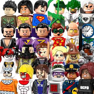 한정판 DC 슈퍼히어로 핫 빌딩 블록 장난감 메타모르포 그린 애로우 오스왈드 콜블팟 수집품 브릭 블록 장난감 선물