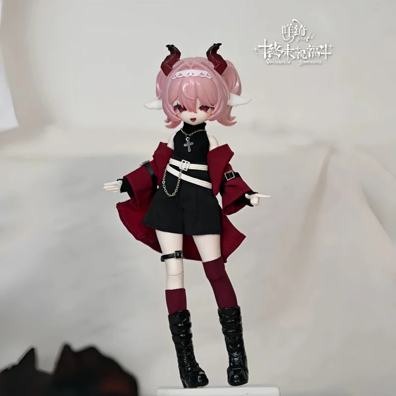 메키 파이널 블레싱 시리즈 블라인드 박스 1/8 BJD 블라인드 박스 카이샤 카자 인형 미스터리 박스 선물 데스크탑 장식품 만화 모델