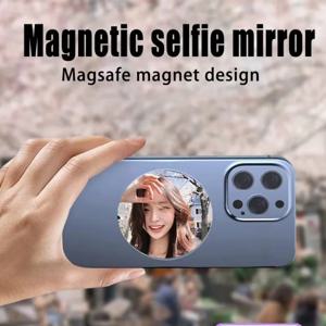 MagSafe 자기식 휴대폰 후면 셀카 브이로그 미러 HD 사진 보조 카메라 볼록 거울 아이폰 삼성 사진 액세서리