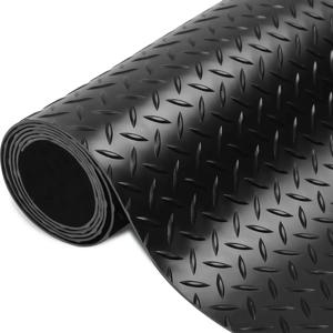 PVC 차고 및 작업장 주차 매트 1X3M 블랙 차고 주차 매트 바닥 매트, 차체 보호용 바닥 롤 매트, 헤비 듀티 주차 매트
